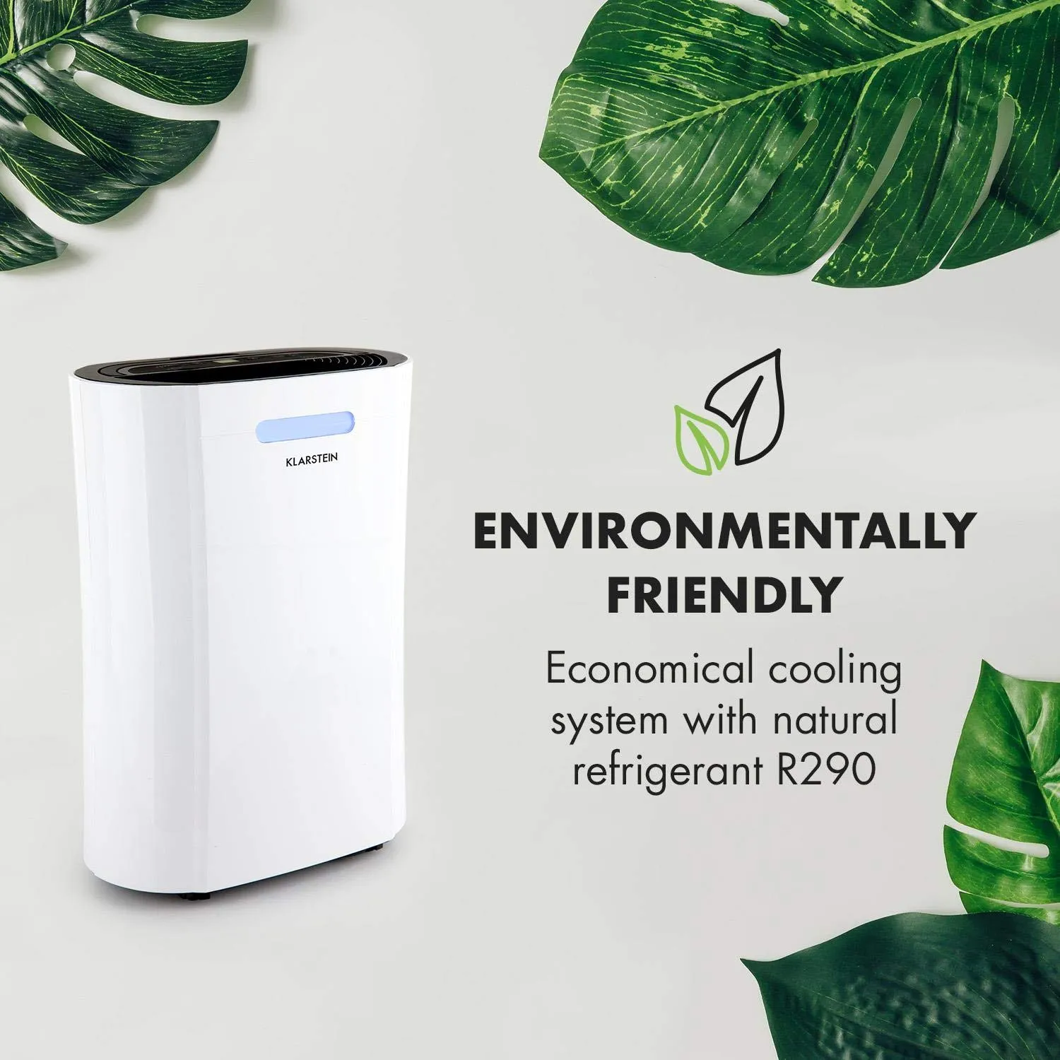 Klarstein AeroDry 10 déshumidificateur 10 L/jour blanc