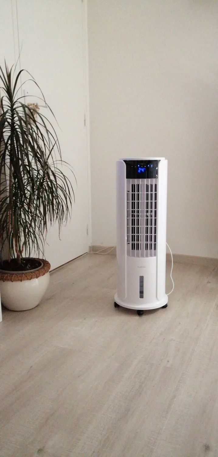 Klarstein Skyscraper Horizon rafraîchisseur d'air 3,5 L gris