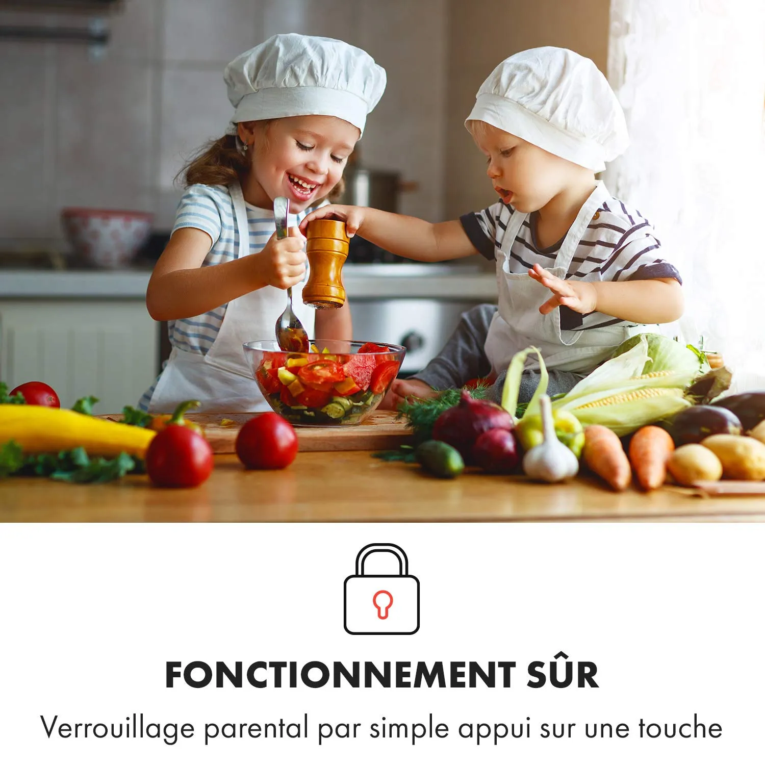 Klarstein InnoChef double plaque induction argent 3400W