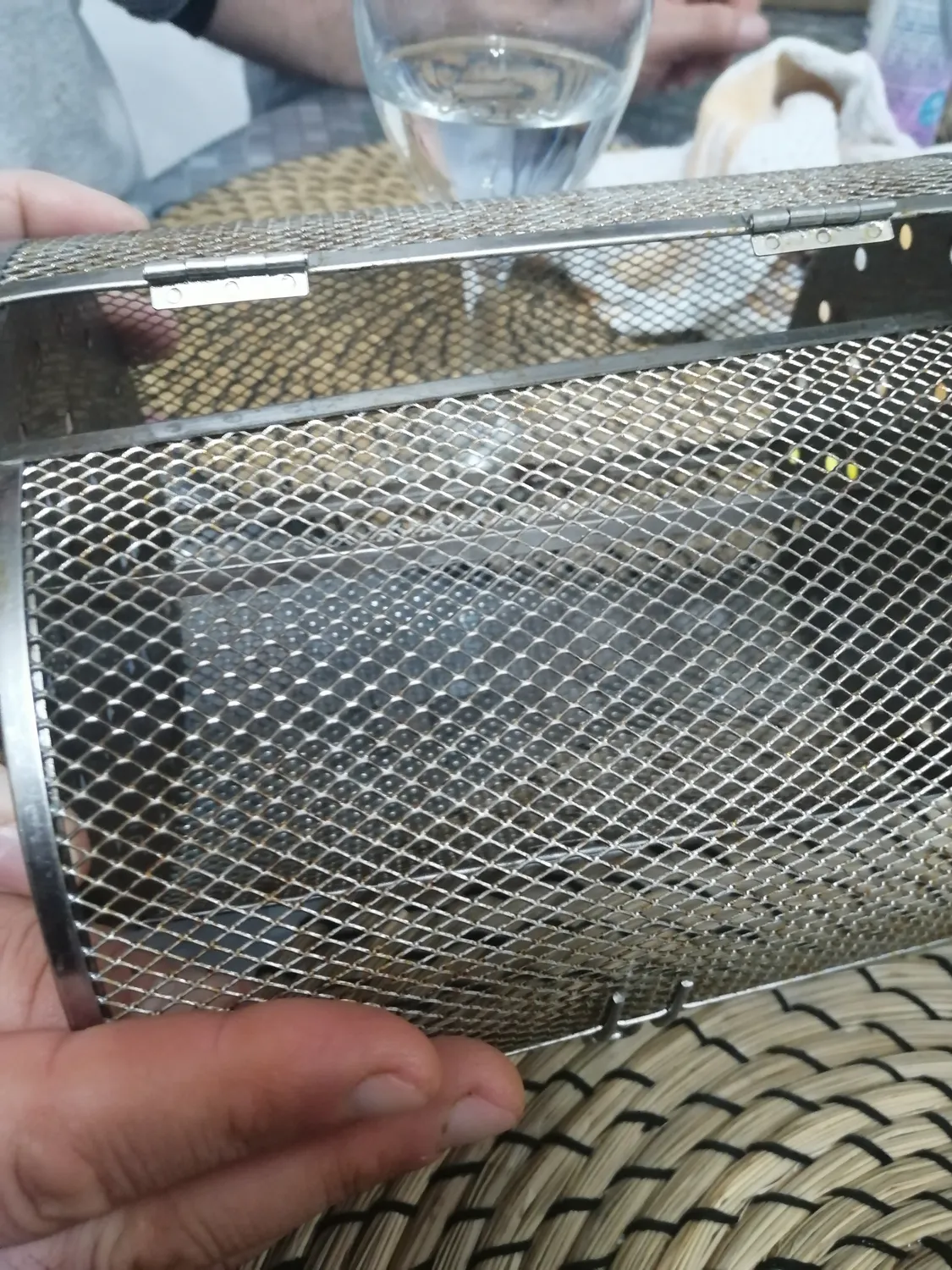 Klarstein BBQ-Cage cage grill acier pour VitAir