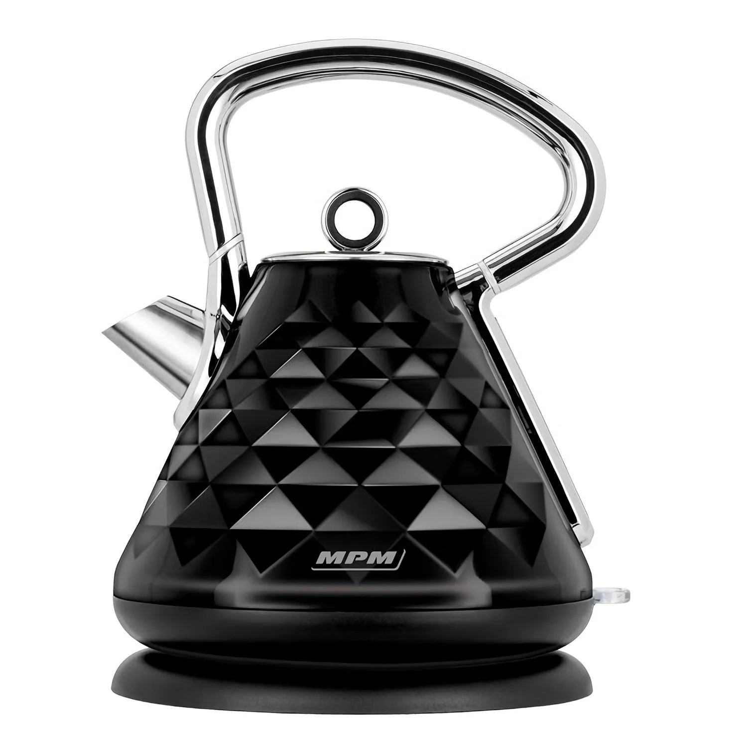 MPM MCZ-98 bouilloire électrique 1,7 L noire inox