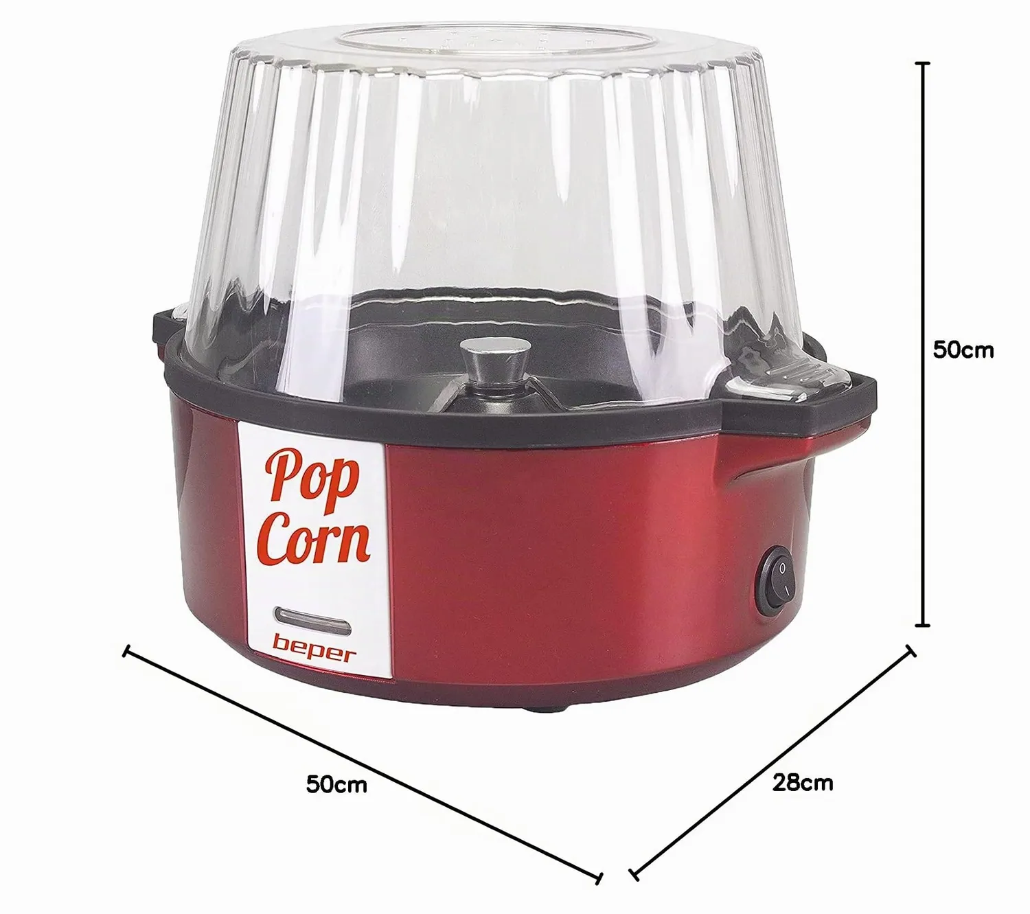 Beper P101CUD050 machine à pop-corn bol 75 g