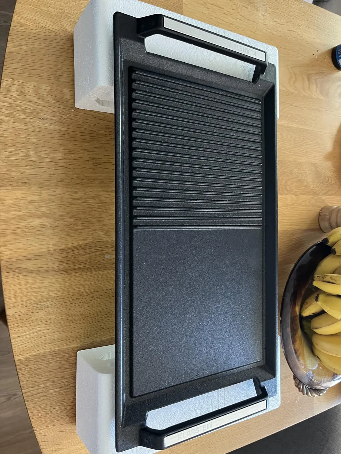 Klarstein Delicatessa plaque grill induction 43,5 x 23 cm antiadhésive