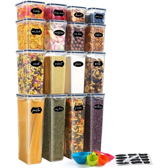 YASHE Boîte Alimentaire Plastique sans BPA Lot 16 Hermétique