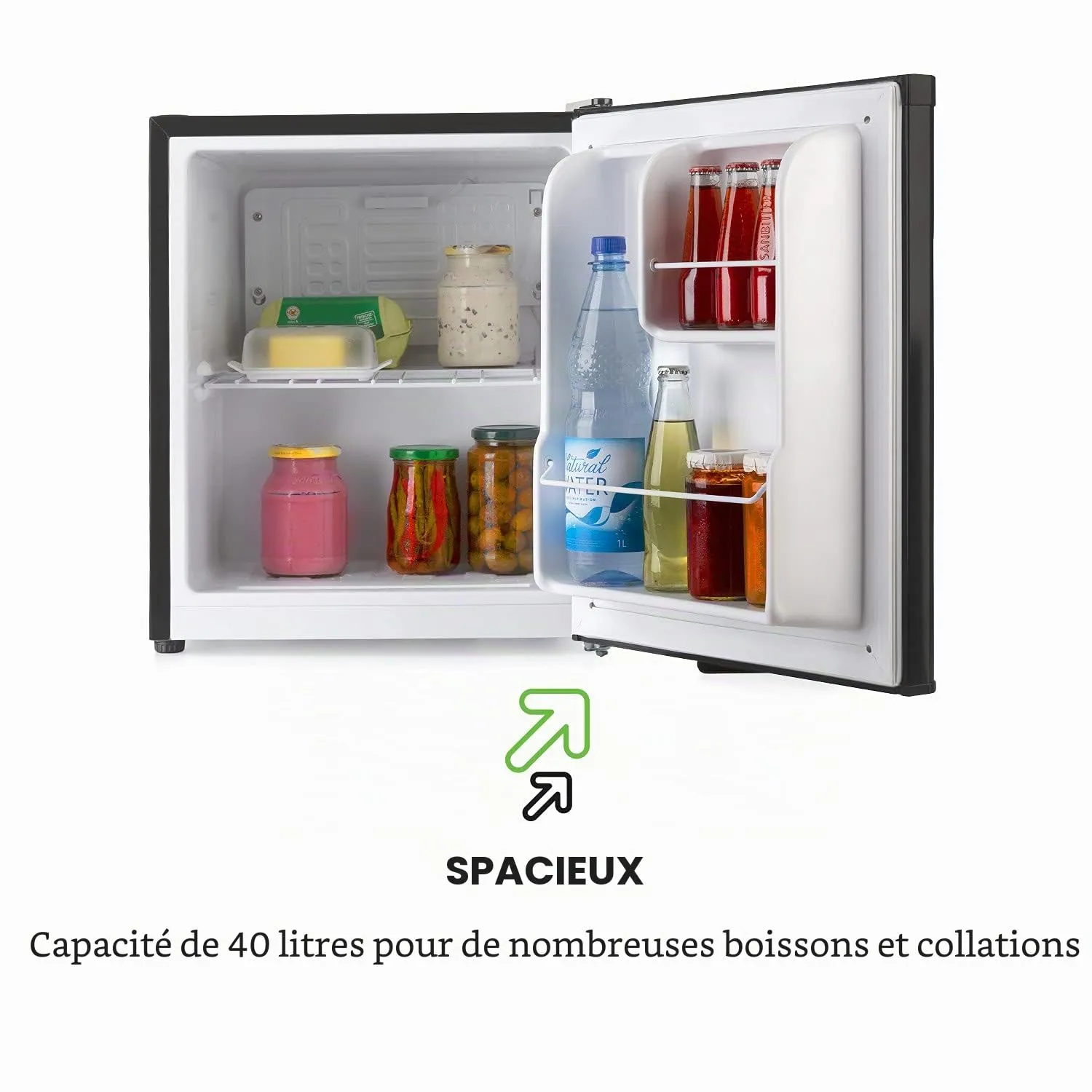Klarstein Scooby mini réfrigérateur noir