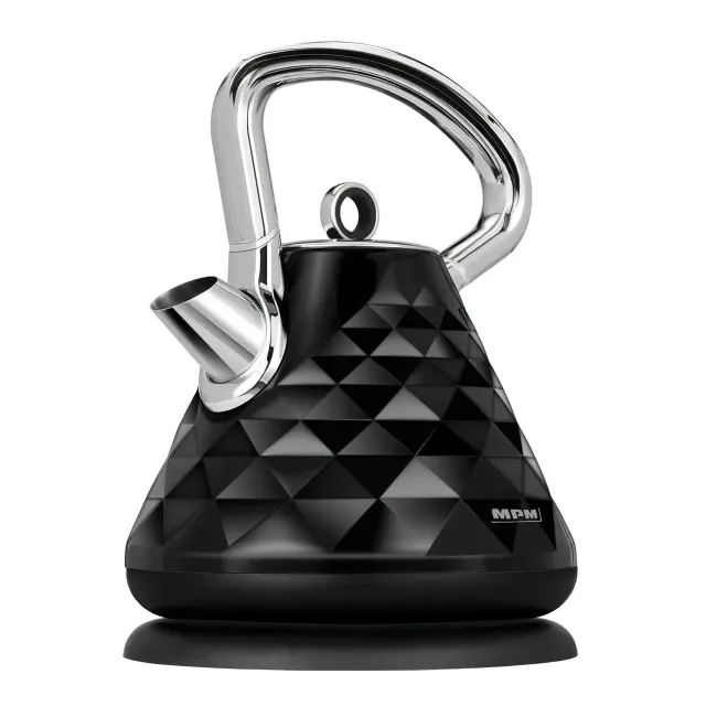MPM MCZ-98 bouilloire électrique 1,7 L noire inox