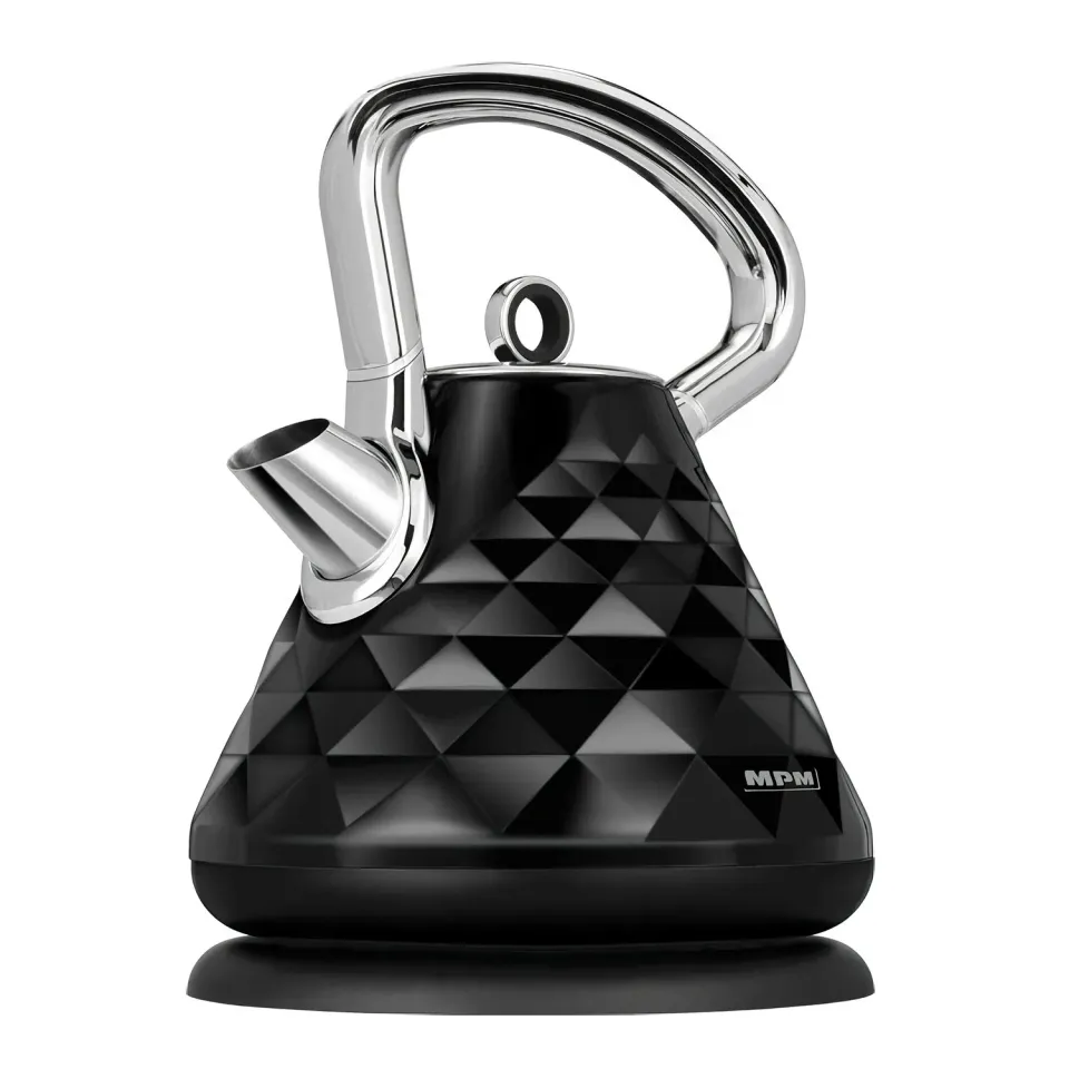 MPM MCZ-98 bouilloire électrique 1,7 L noire inox