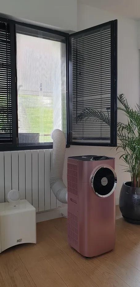 Klarstein Kraftwerk Smart climatiseur mobile 12000 BTU blanc