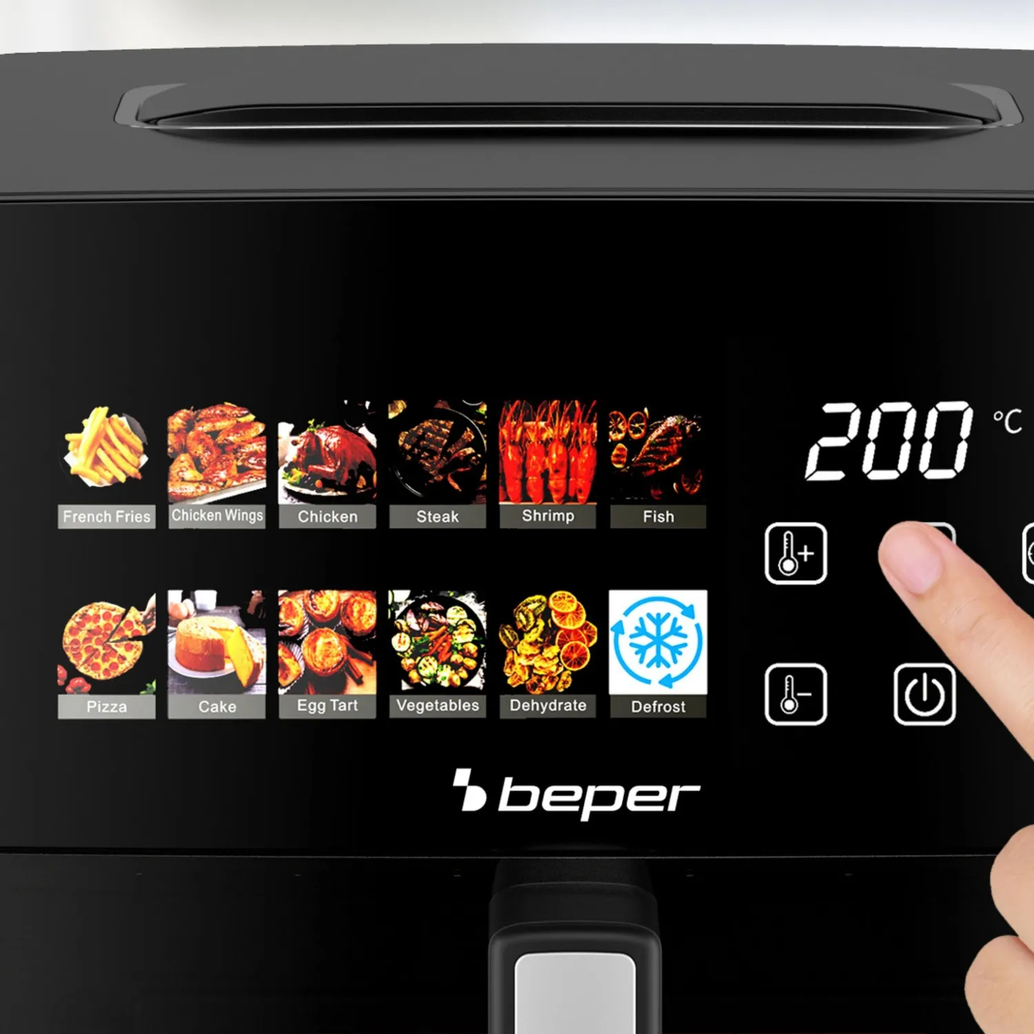 Beper P101FRI091 friteuse air chaud 9 L 12 programmes
