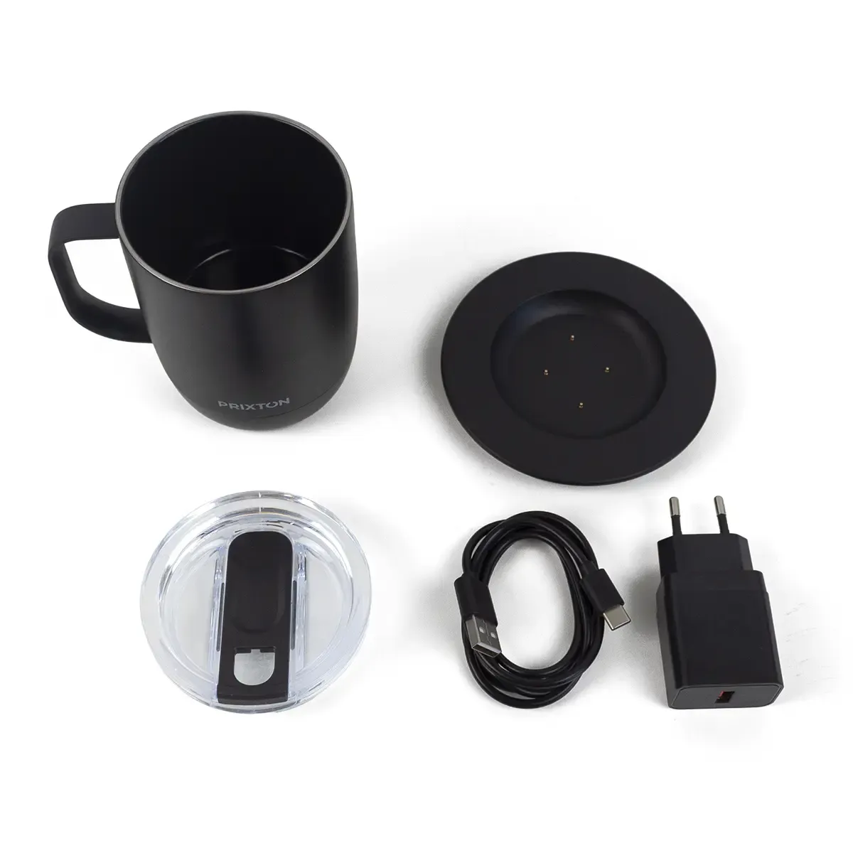 Prixton Tempo mug chauffant LED 4 températures