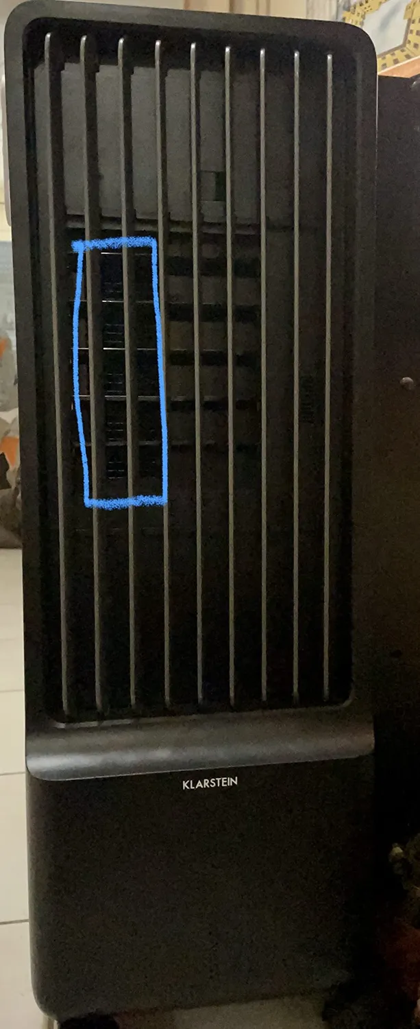 Klarstein Maxflow Smart rafraîchisseur d'air noir 5 L