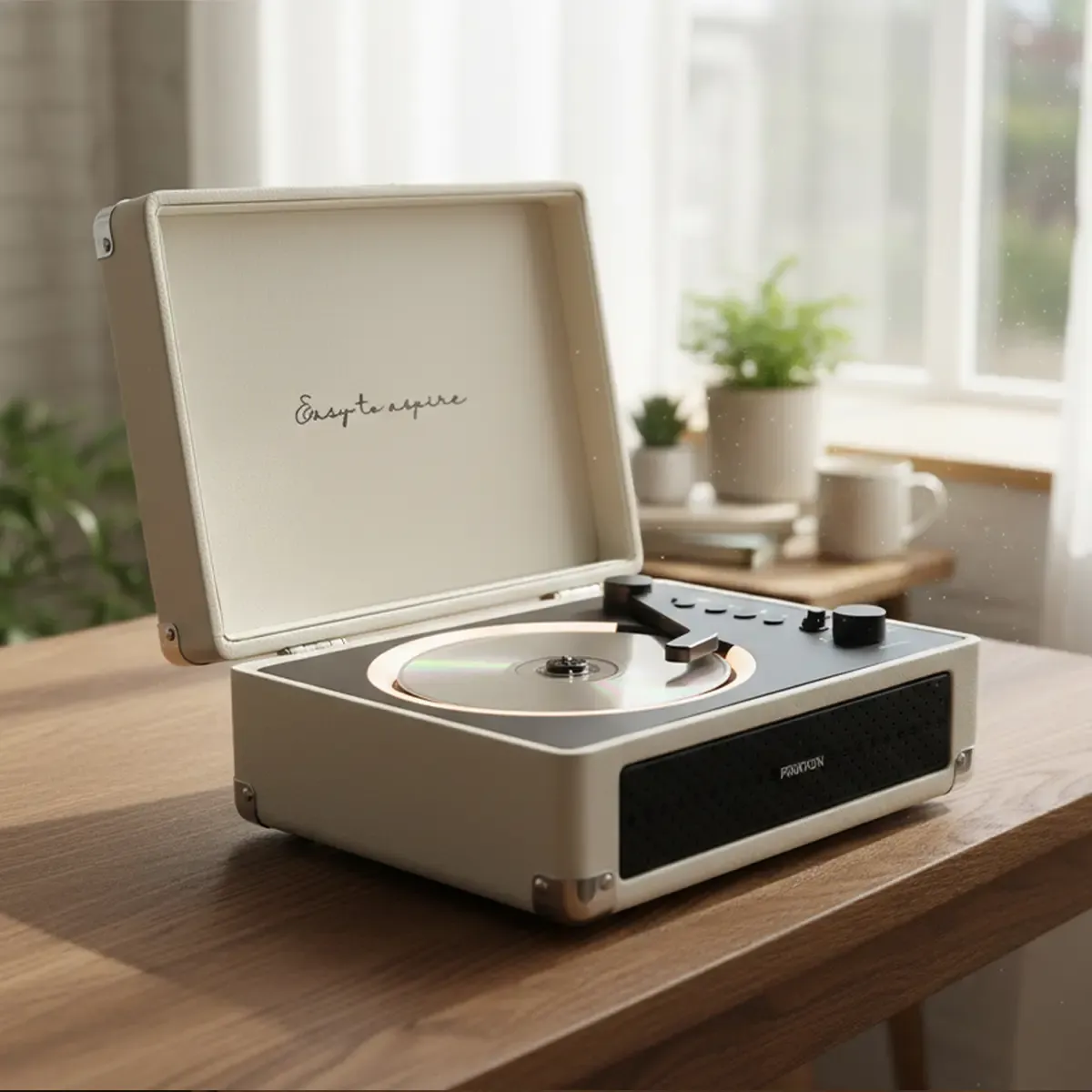 Prixton Boogie lecteur CD Cream MP3 6W