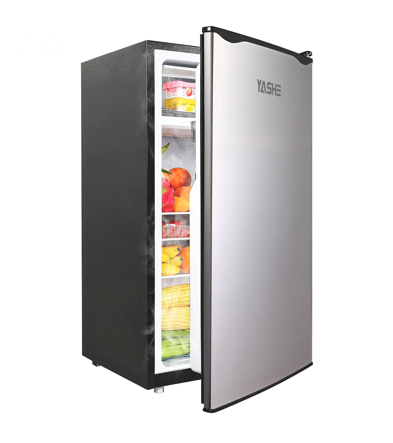 YASHE petit frigo 92 L avec congélateur silencieux 45 dB