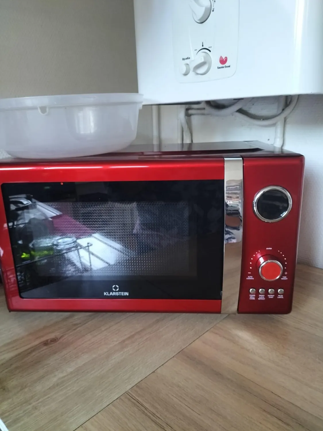 Klarstein Fine Dinesty micro-ondes gril 23 L rouge