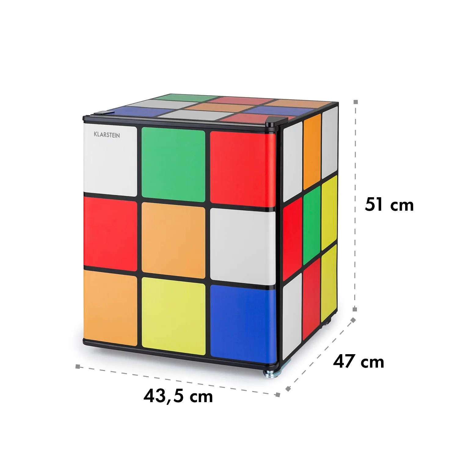 Klarstein Solve mini-réfrigérateur minibar 48 L cube
