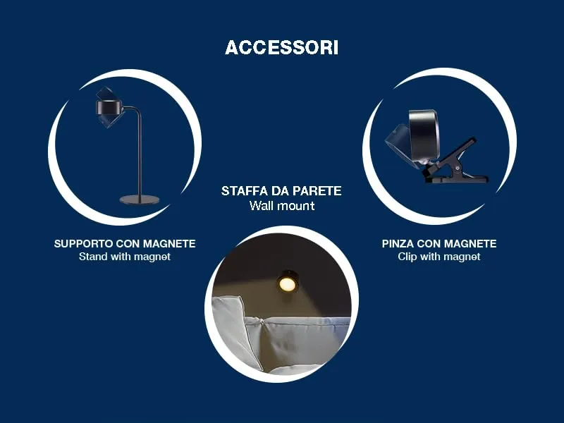 Beper P201UTP301 lampe de lecture noir 3 teintes