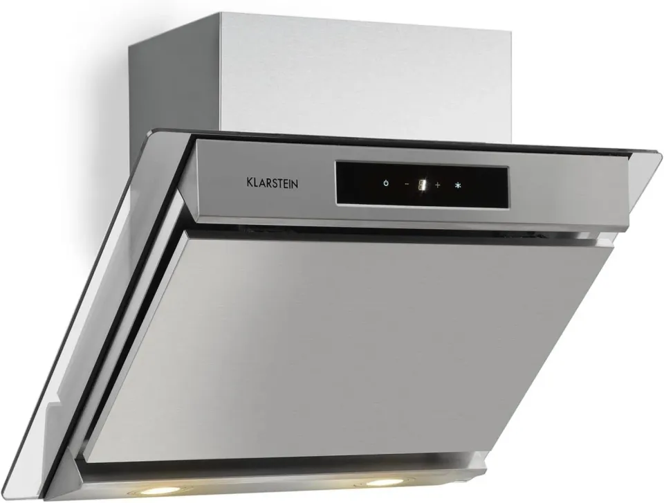 Klarstein Balzac hotte aspirante 60 cm argent 610 m³/h