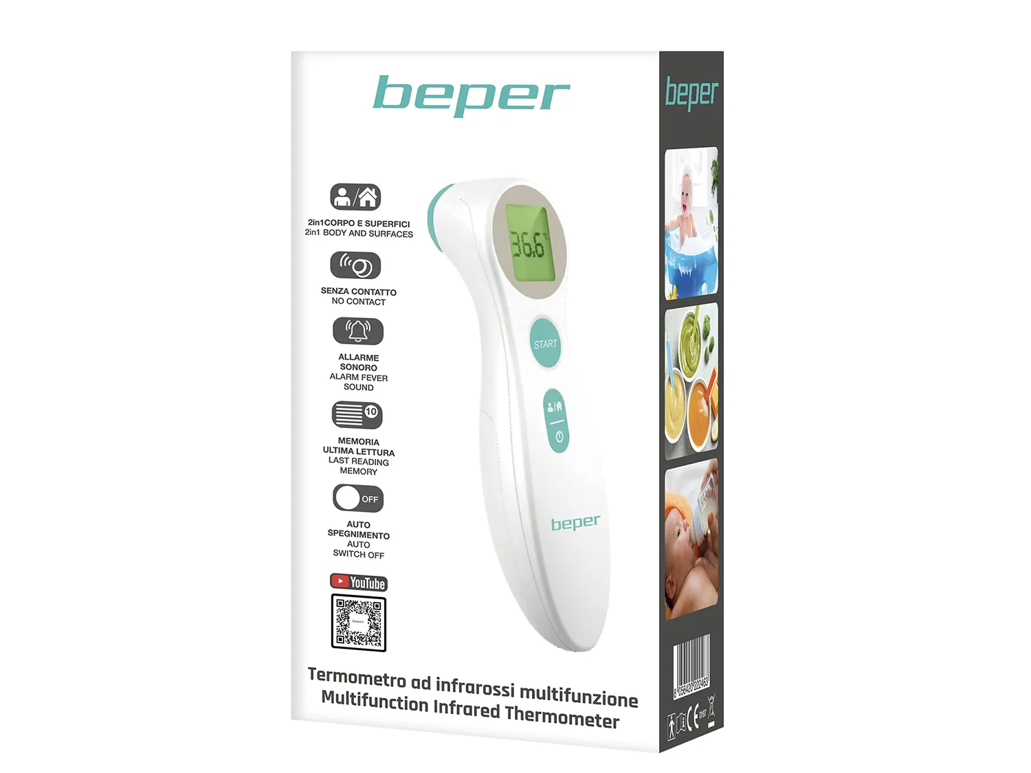 Beper P303Med001 thermomètre infrarouge sans contact