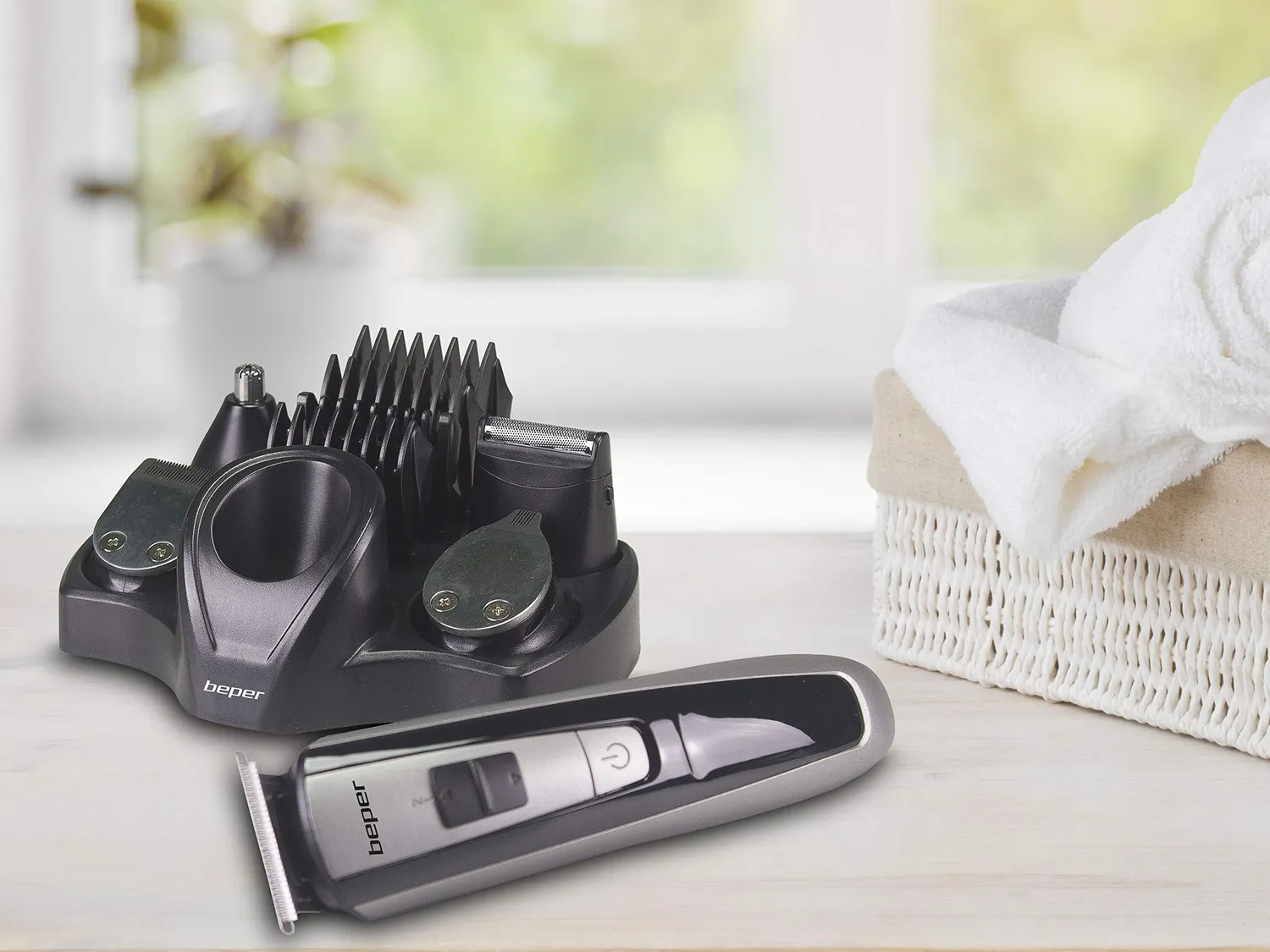 Beper 40.742 tondeuse 10 en 1 pour barbe et cheveux