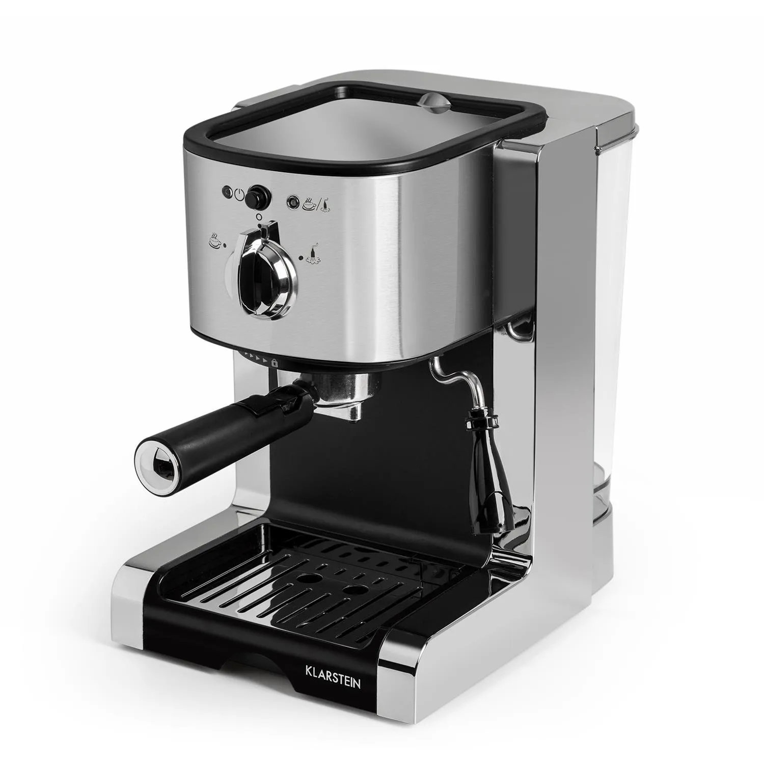 Klarstein Passionata machine expresso argent 15 bars