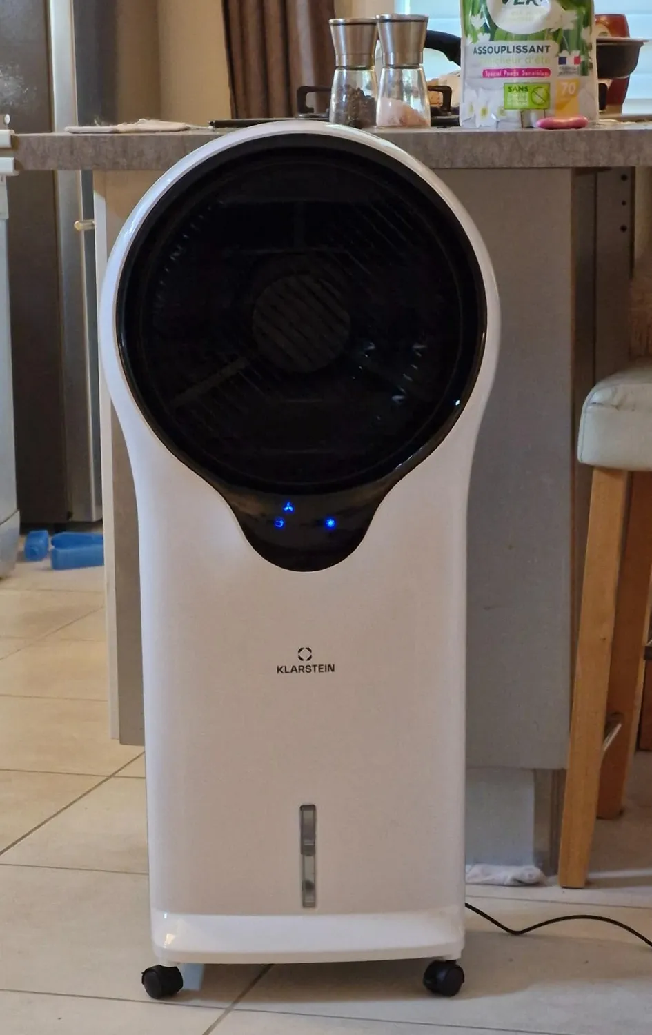 Klarstein climatiseur mobile 3 en 1 90 W 1600 m³/h