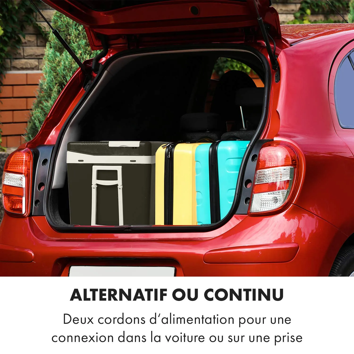 Klarstein BeerPacker glacière électrique 50 L Noire 12V