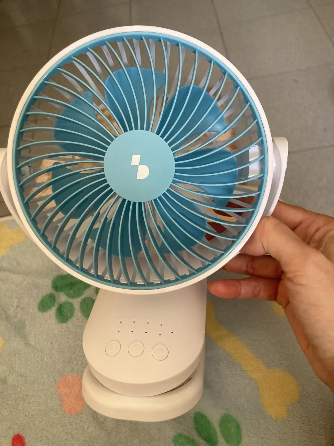 Beper P206VEN421 mini ventilateur à pince USB 4 vitesses