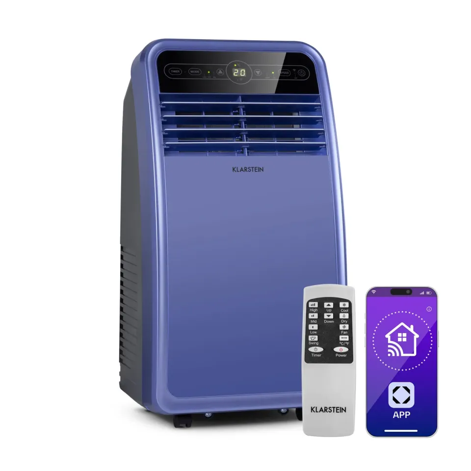 Klarstein climatiseur mobile 7000 BTU 4 en 1 avec wifi