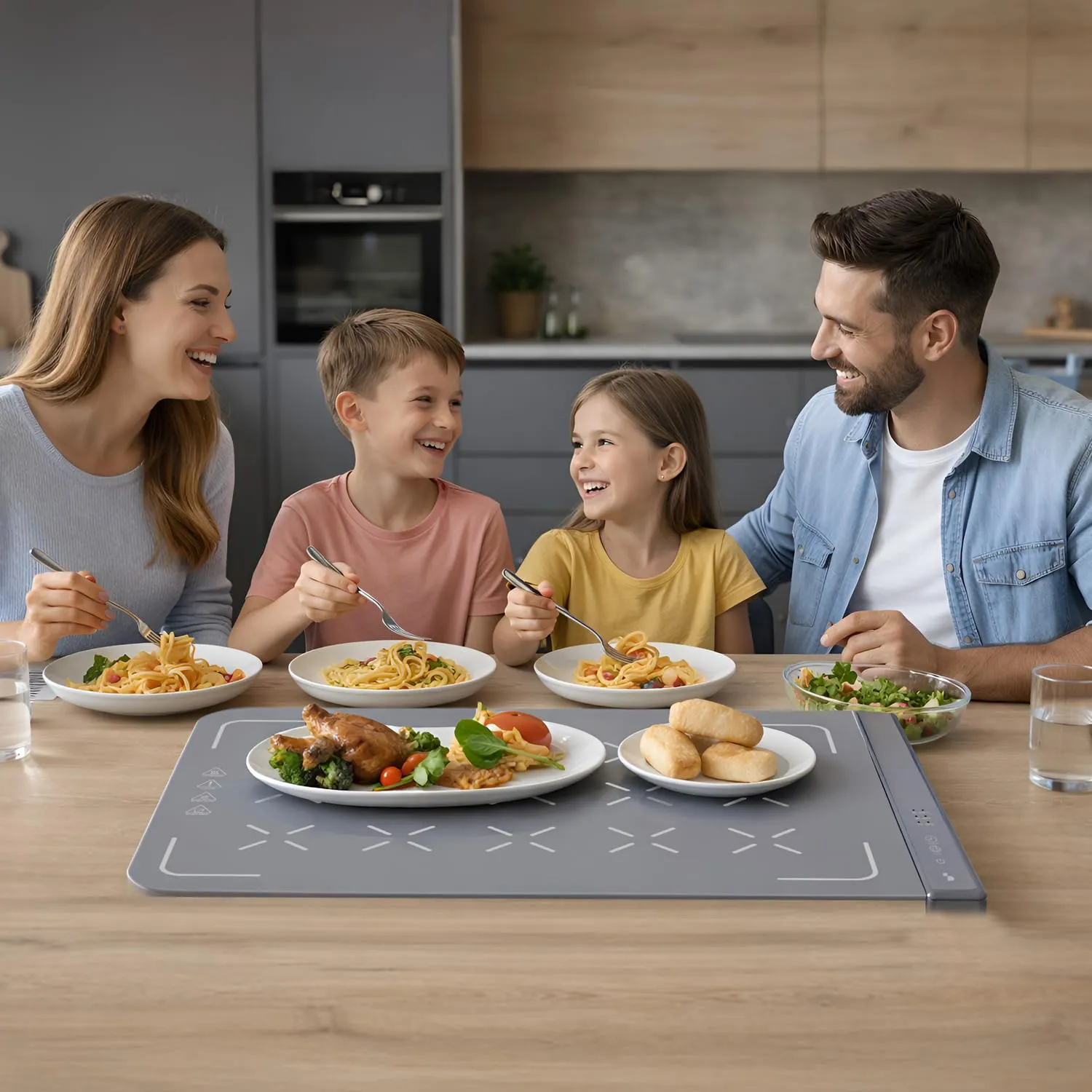 Beper P101TEM100 chauffe-plats silicone 350W 3 températures