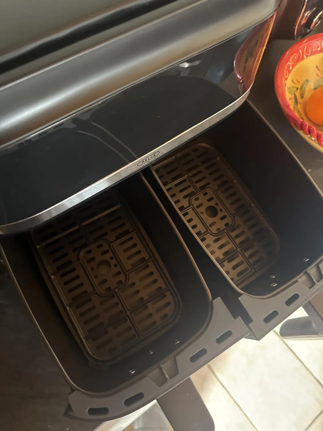 La Bella Double Panier friteuse air 8 QT noir 2850 W