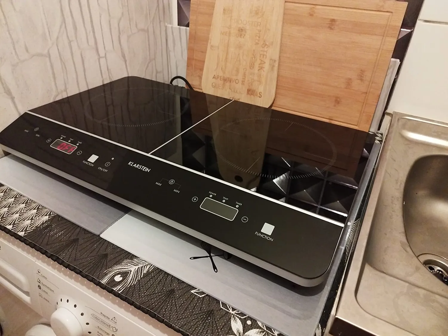 Klarstein VariCook Neo plaque induction 3500 W 2 feux