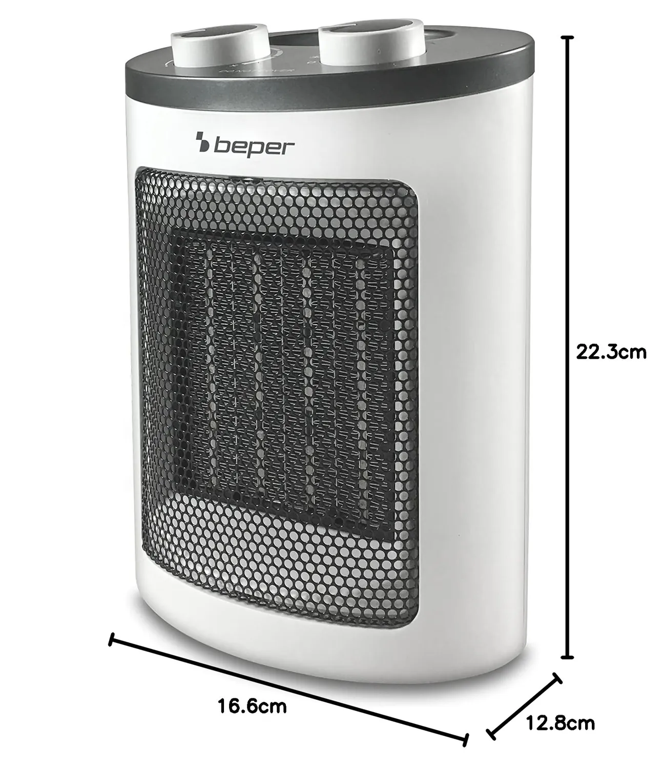 Beper RI.080 chauffage soufflant céramique 1500 W blanc