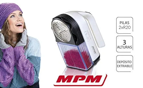 MPM LR-027-84 rasoir anti-peluches 3 hauteurs piles