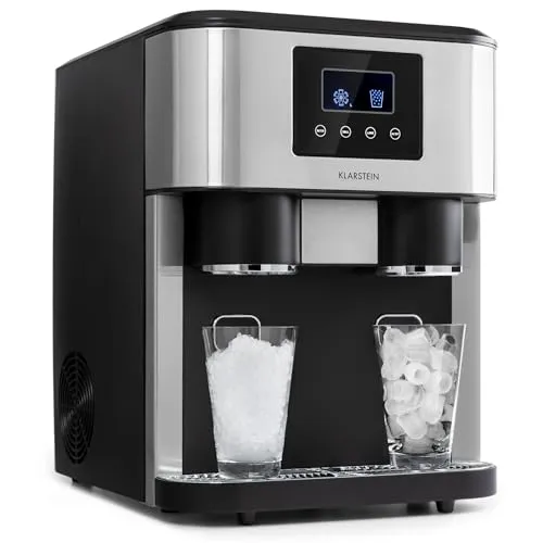 Klarstein Eiszeit Crush machine à glaçons inox 1,8L 15kg