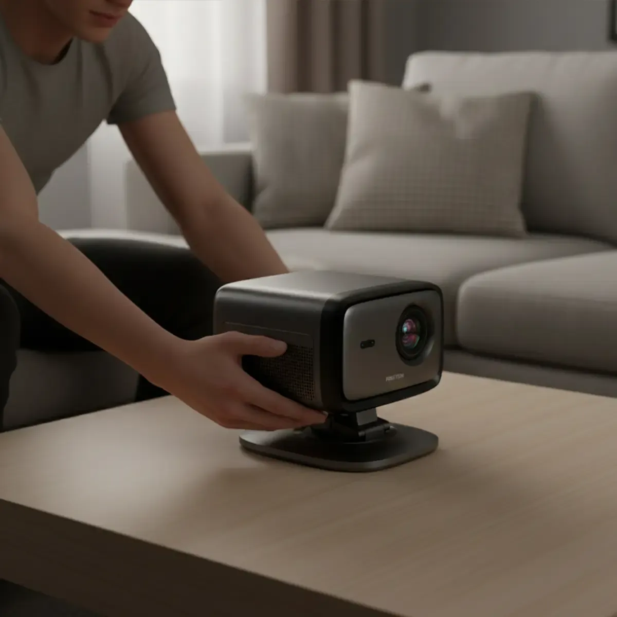 Prixton Monet vidéoprojecteur WiFi Full HD autofocus