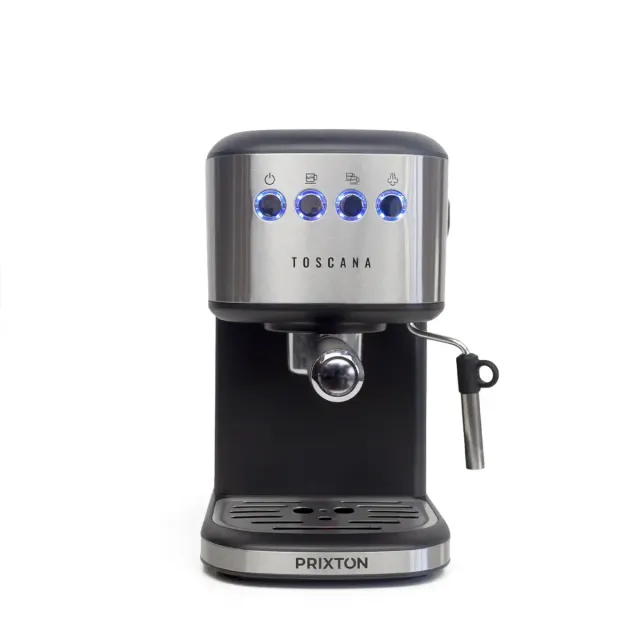 Prixton Toscana machine expresso dosettes et moulu 1,25 L