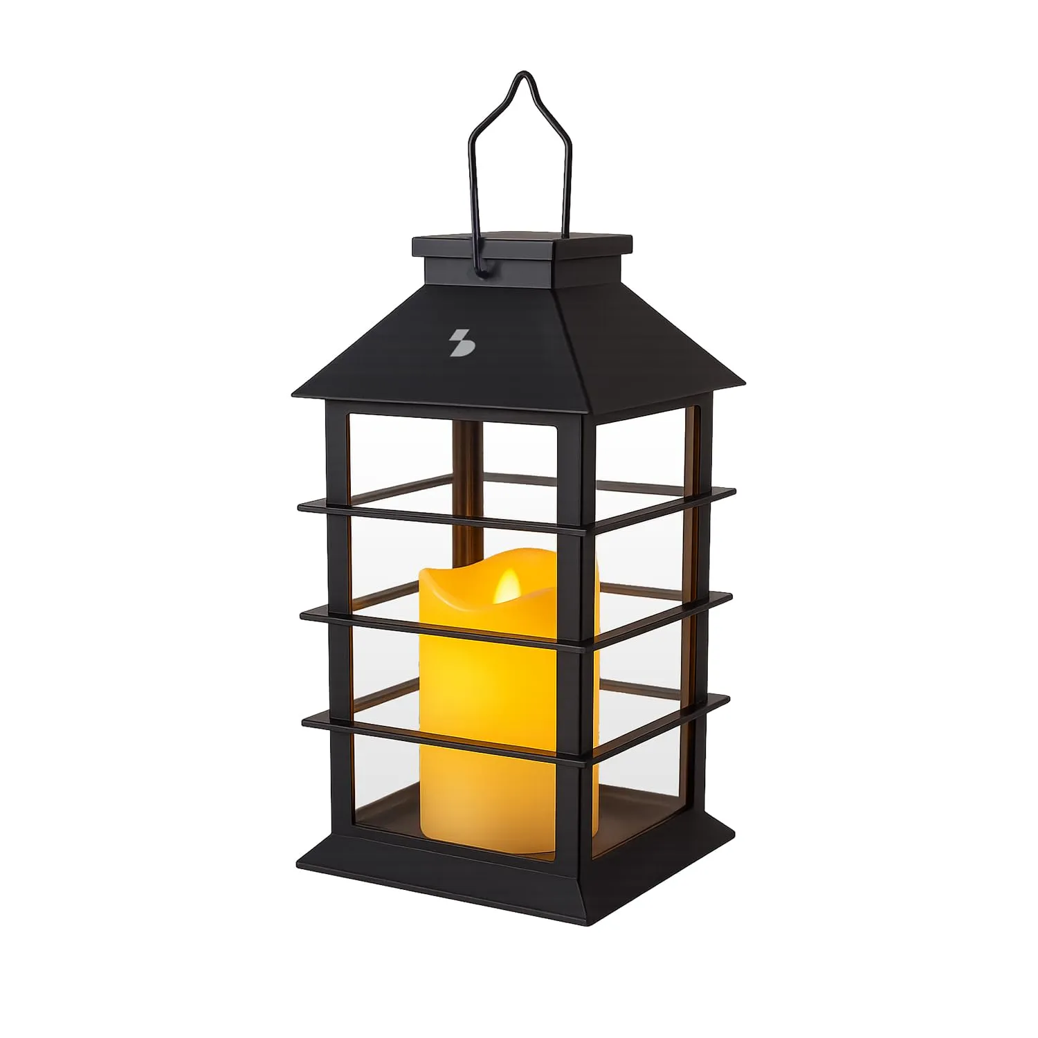 Beper lanterne solaire effet flamme crochet IP44