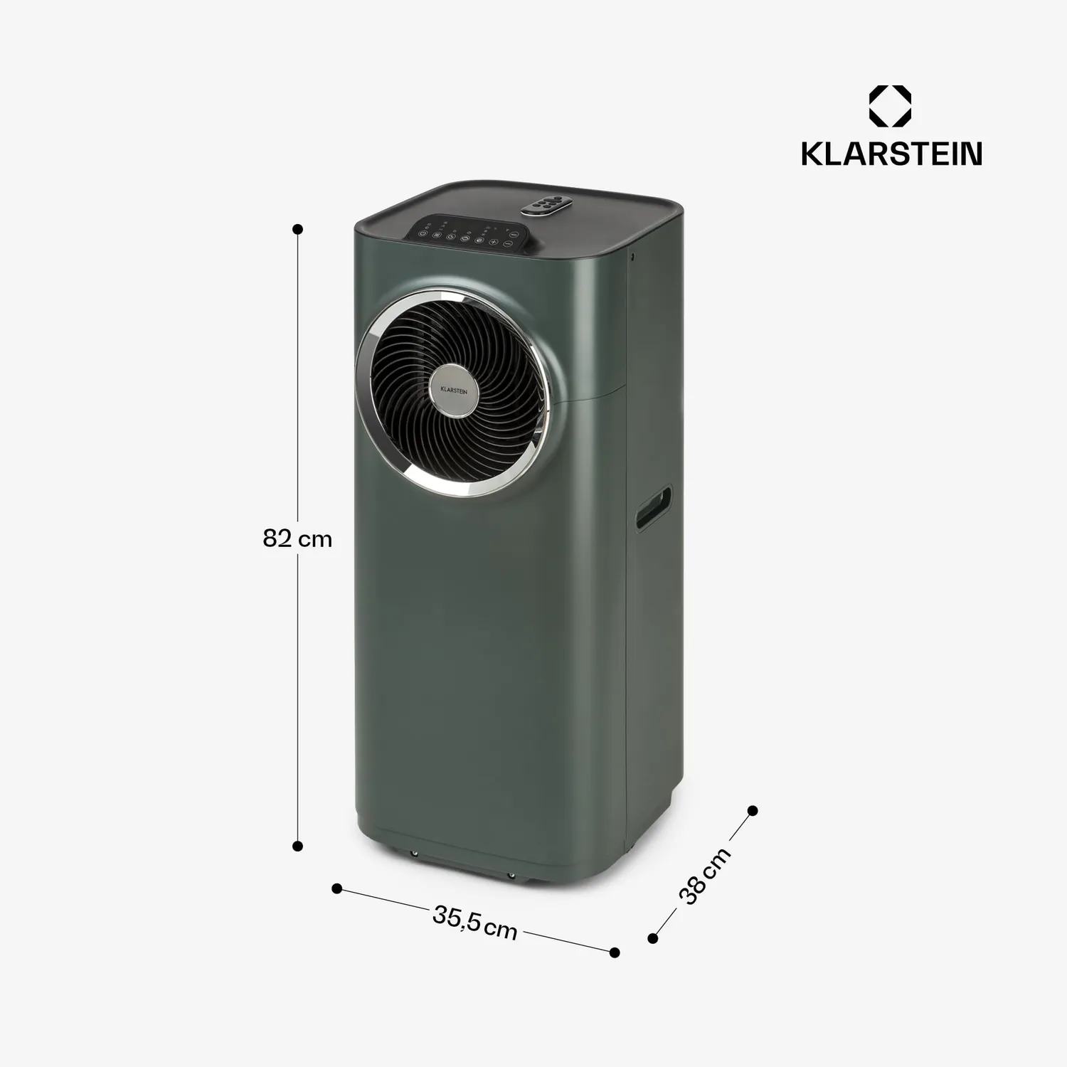 Klarstein Kraftwerk Smart 10K climatiseur mobile anthracite 10000 BTU