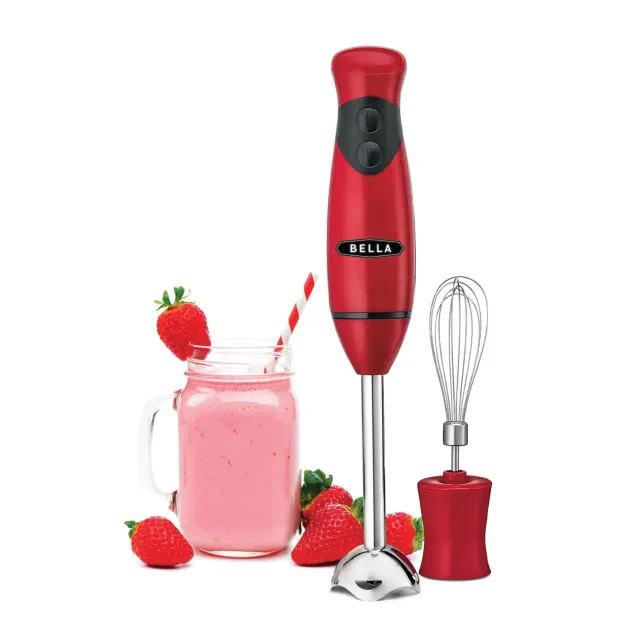 La Bella mixeur plongeant avec fouet rouge 250 W