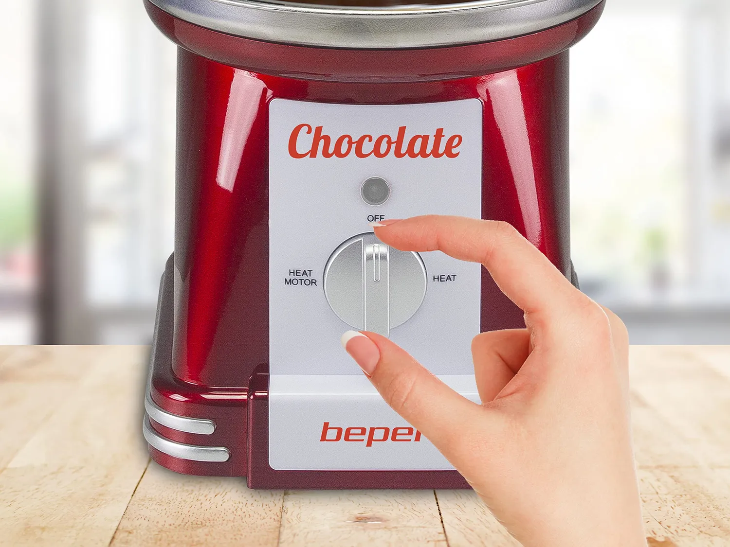 Beper P101CUD200 fontaine à chocolat 3 niveaux 750 ml inox