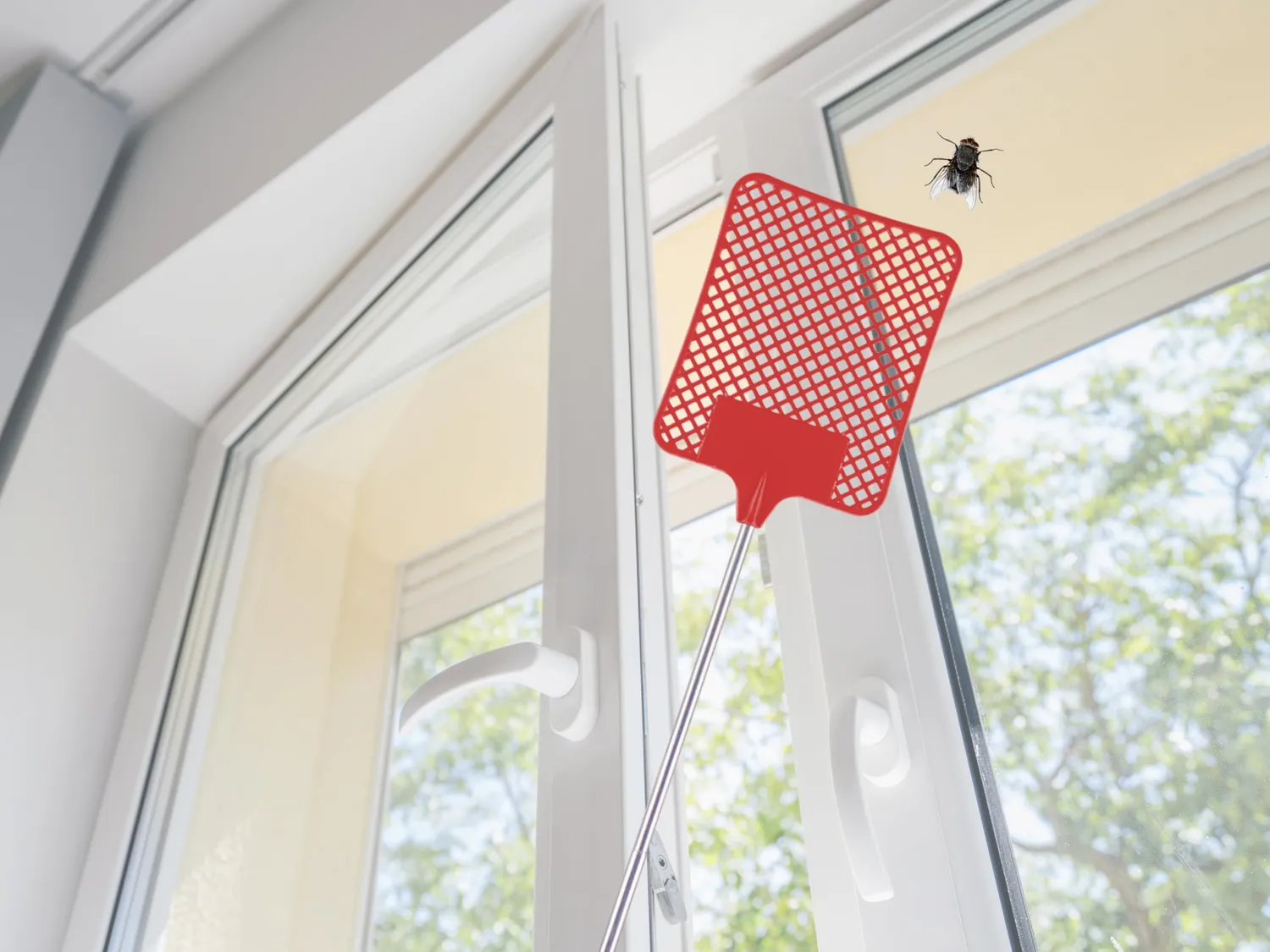 Beper C206UTI020 tapette à mouches télescopique 76 cm