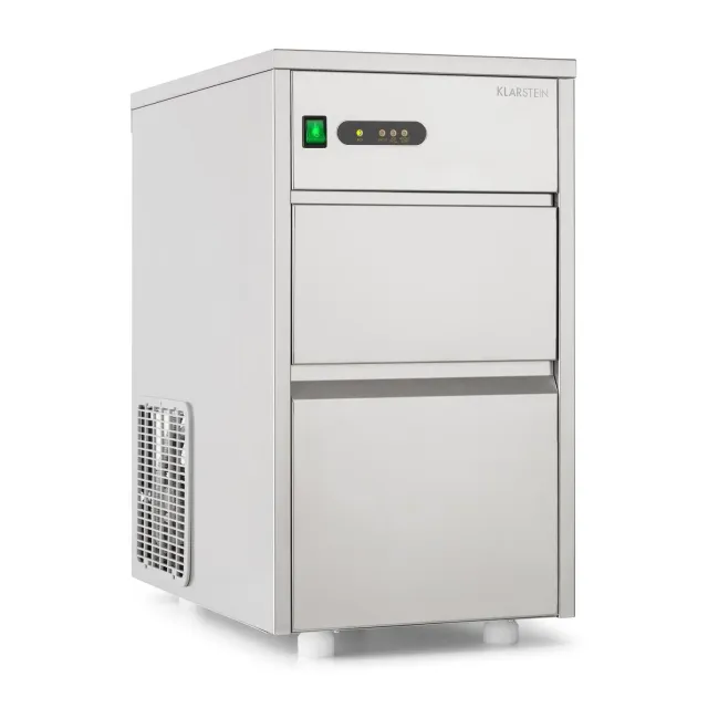 Klarstein Powericer machine à glaçons 20 kg/jour argent