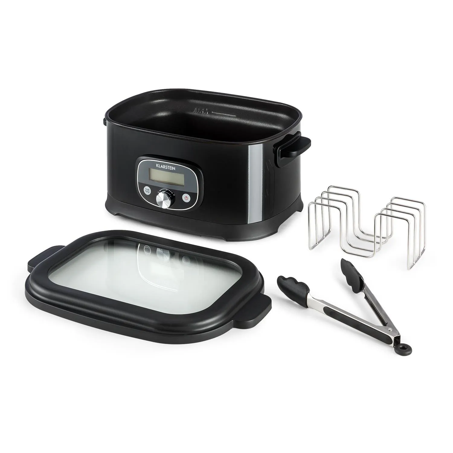 Klarstein Jacuzzi cuiseur sous vide 6 L argenté