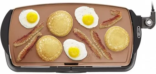 Bella plaque grill électrique Copper 26,7x50,8 cm 1500W