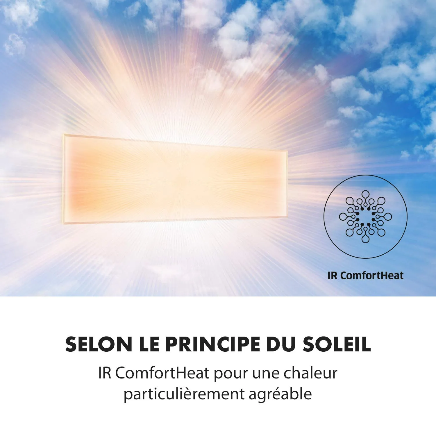 Klarstein Wonderwall Smart radiateur infrarouge 300W
