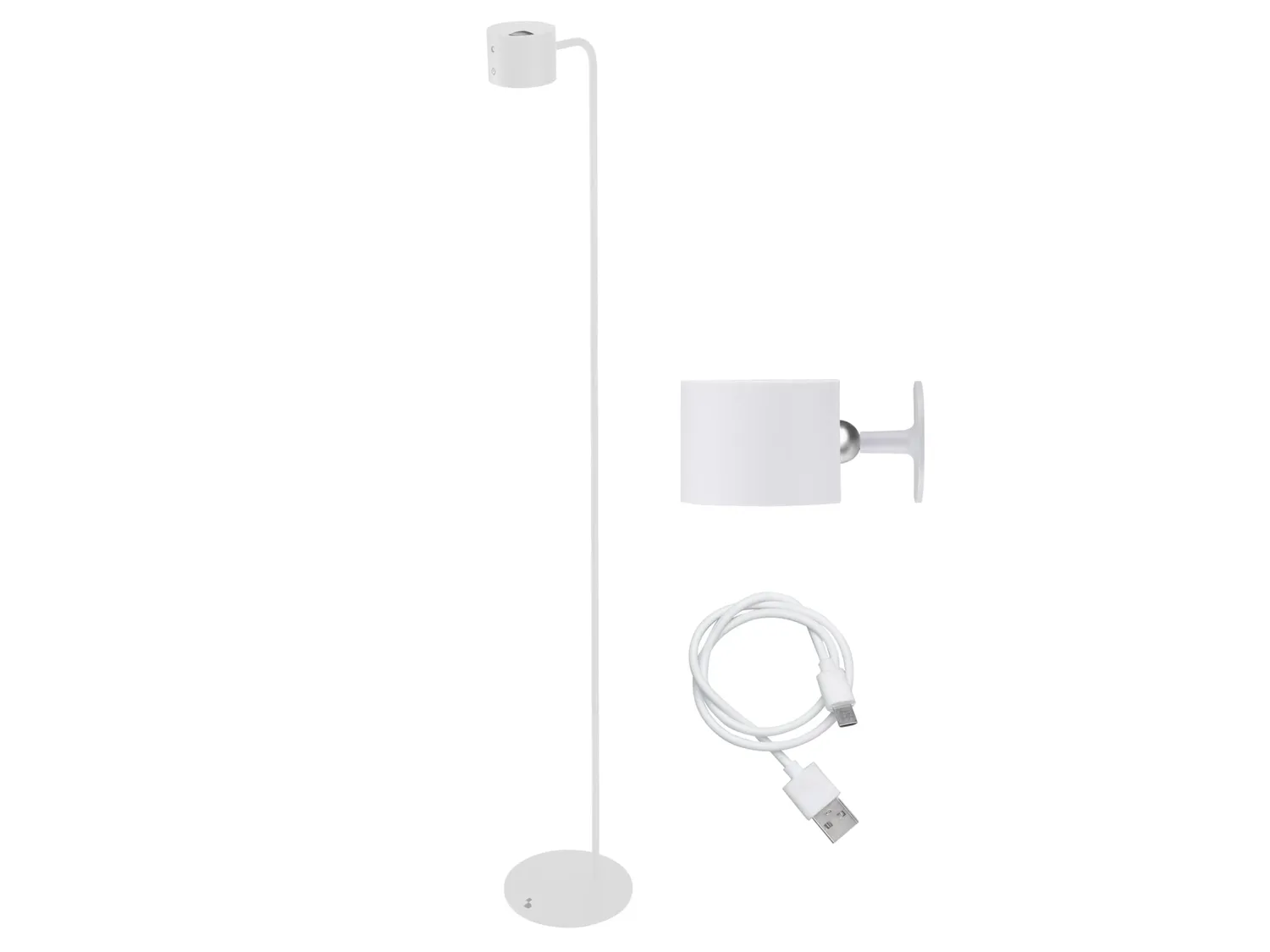 Beper P201UTP306 Lumì lampe rechargeable noire tactile 3 couleurs