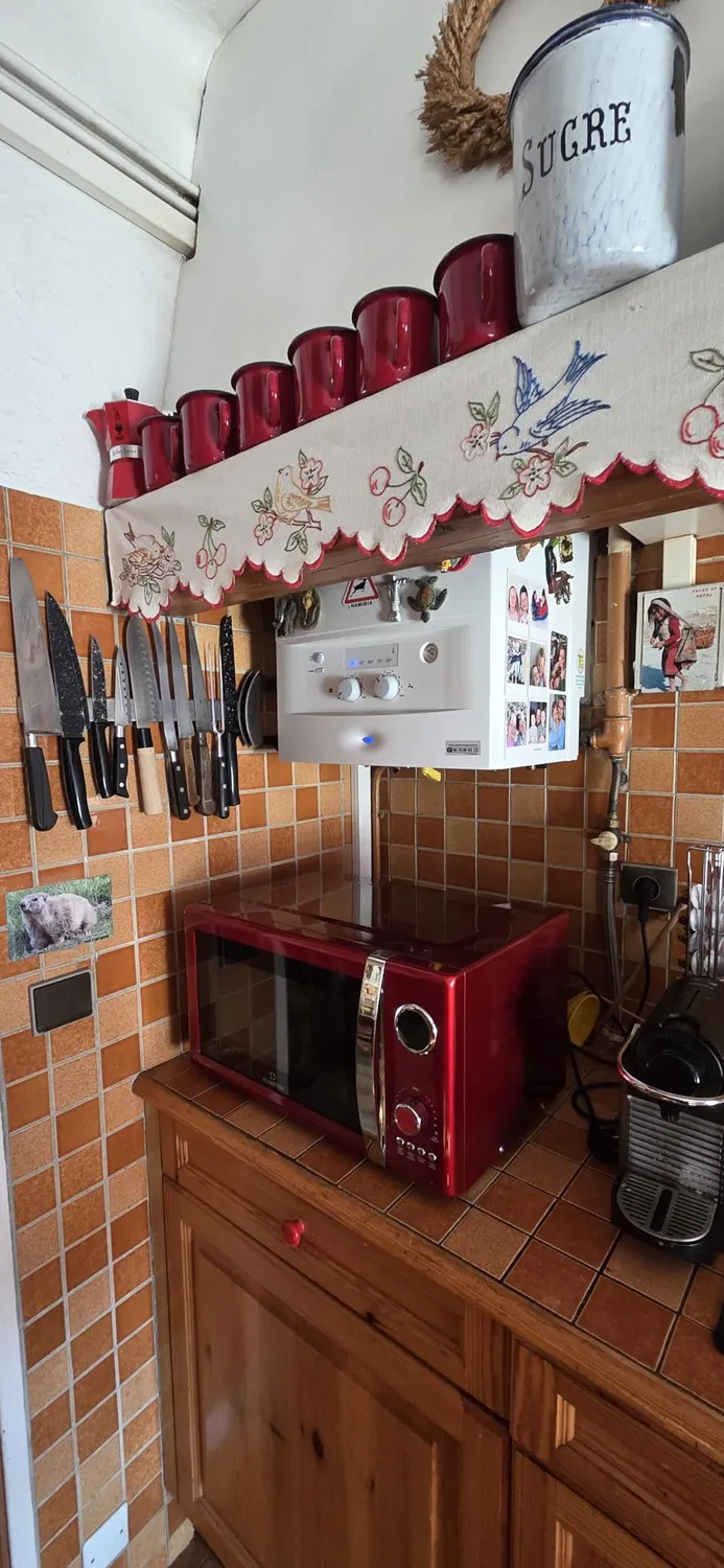 Klarstein Fine Dinesty micro-ondes gril 23 L rouge