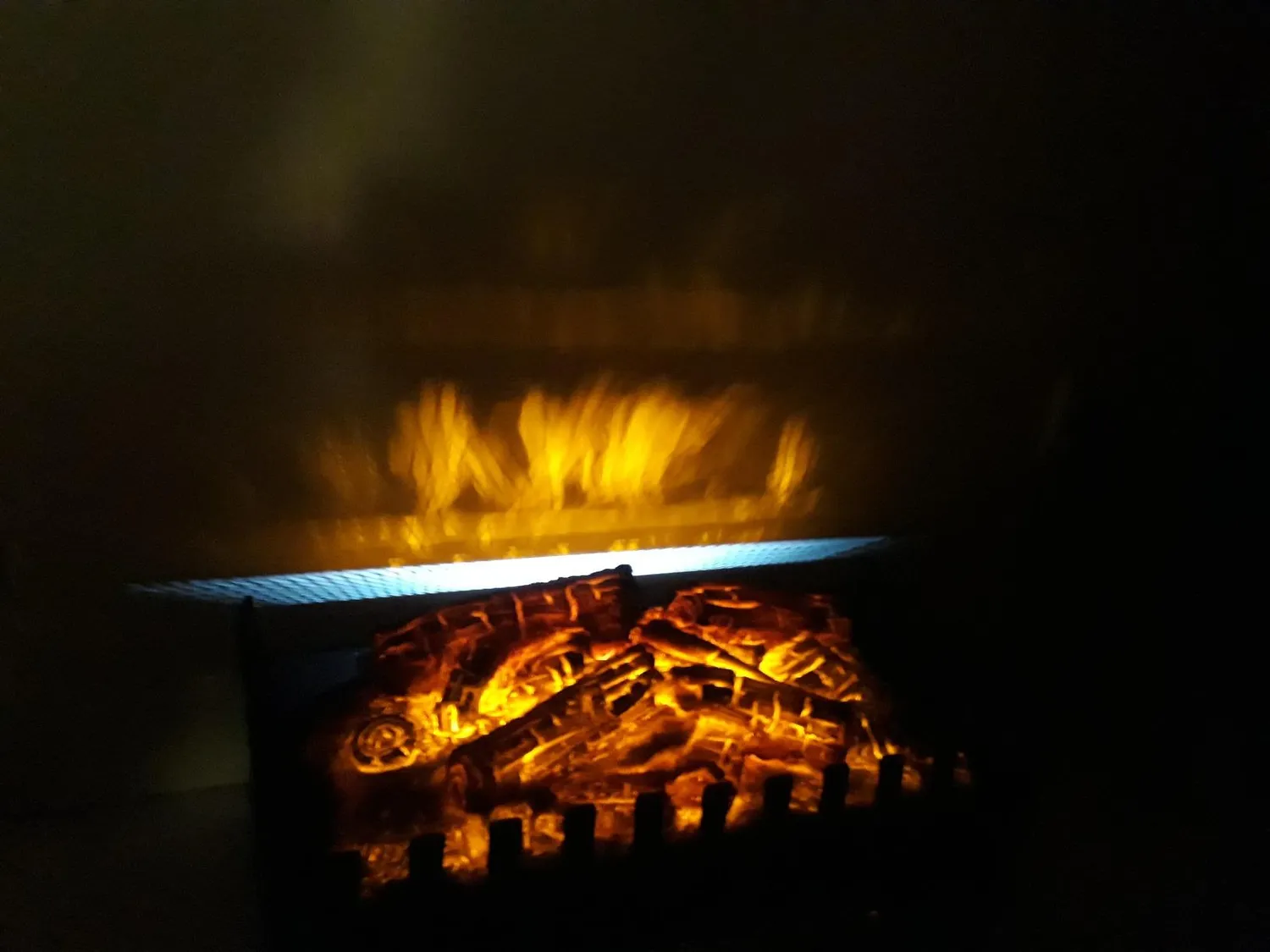 Klarstein Cheminée Électrique 65 cm Chauffage 2000W Noir
