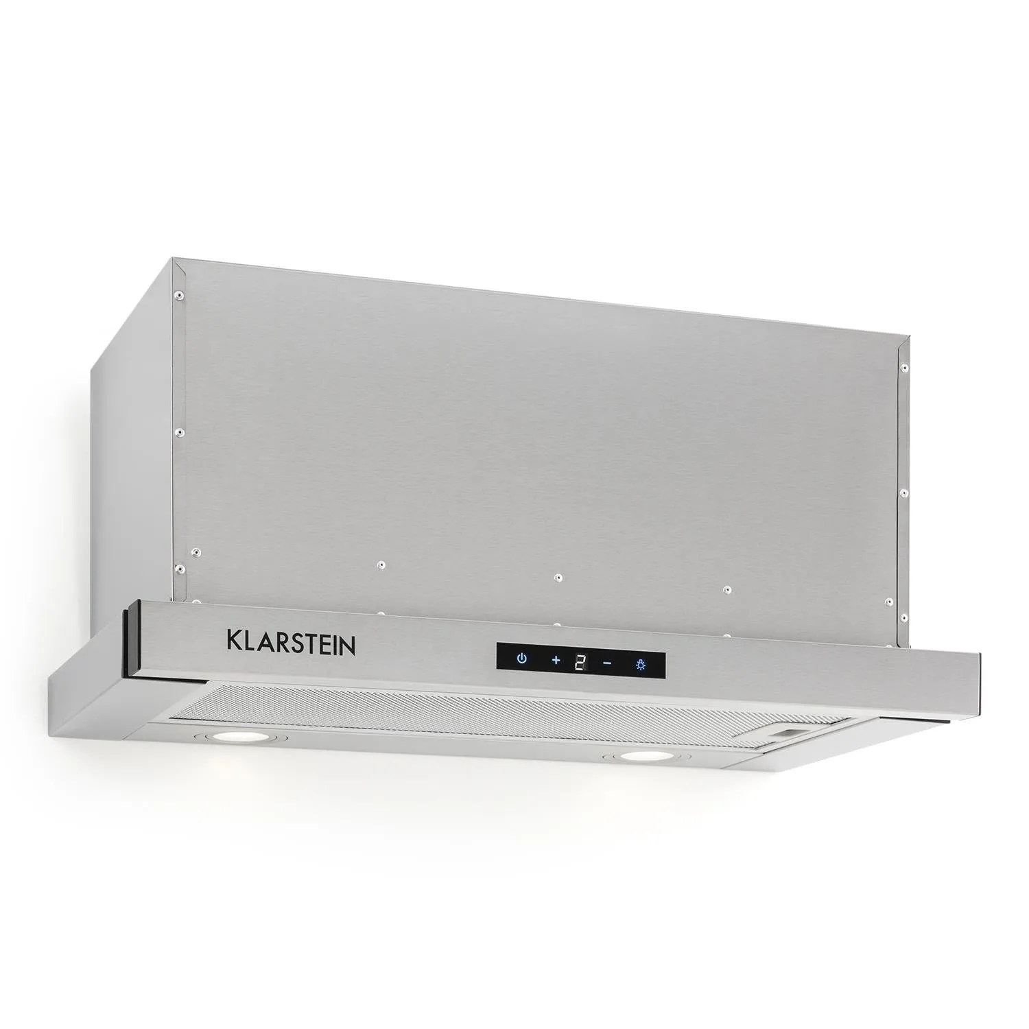 Klarstein Vinea hotte aspirante 60 cm argent 610 m³/h