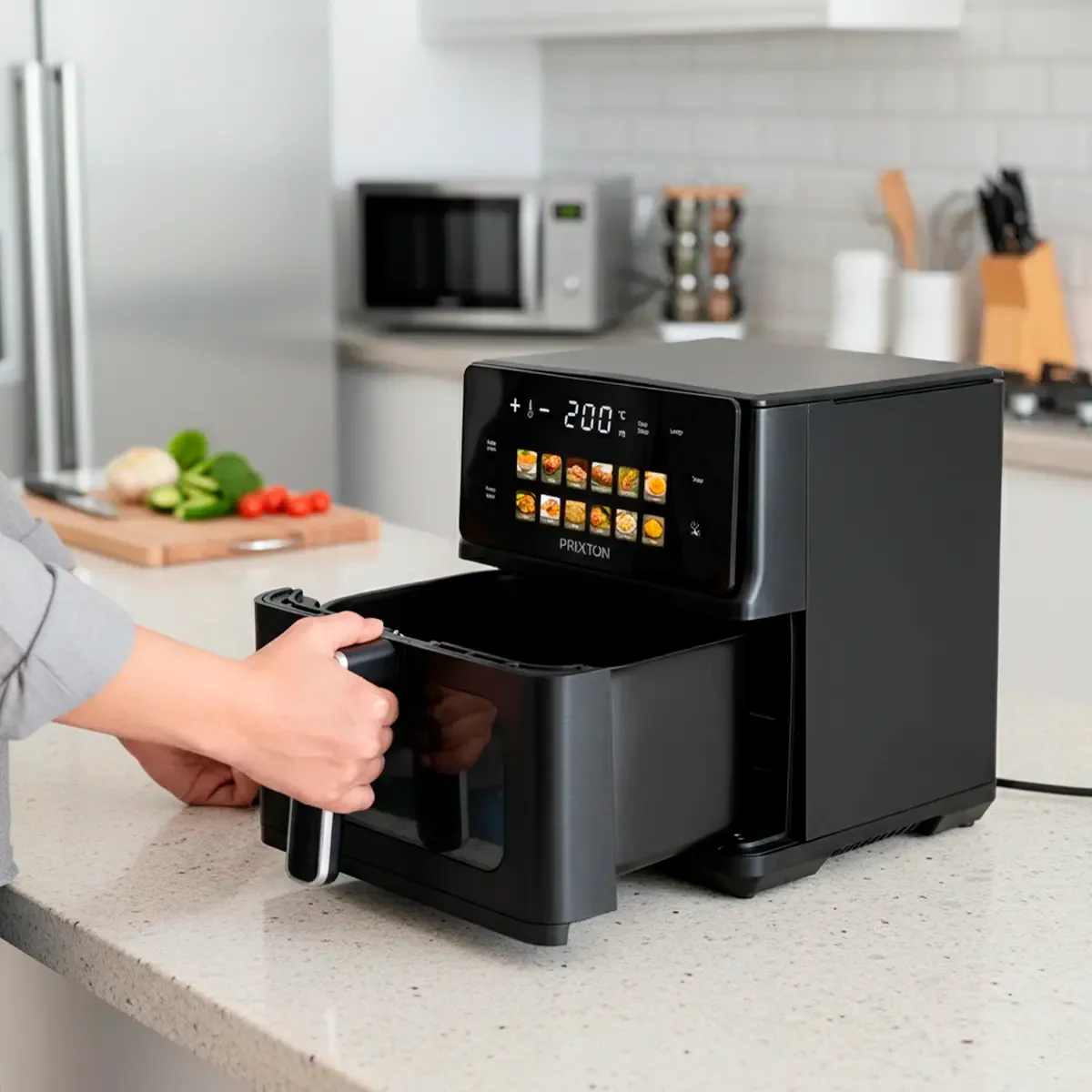 Prixton Cook Organics Double Heating friteuse 6L 1700W